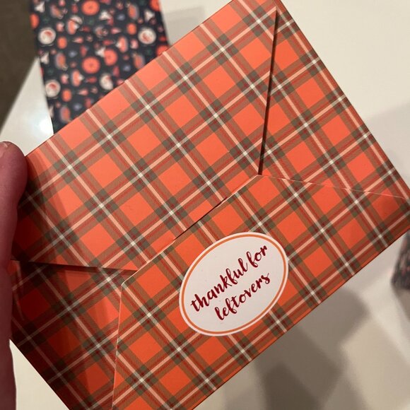 Thanksgiving Leftover Paper Boxes Set of 12 by Bonus & Sparkles (new/x) - Picture 3 of 13